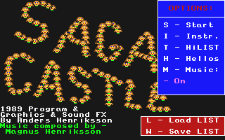 Saga Castle atari screenshot